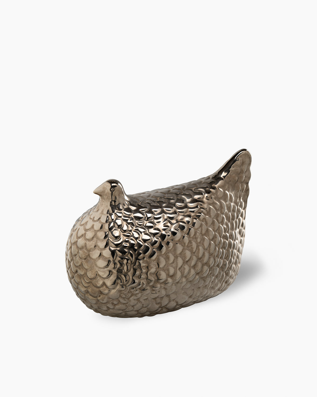 Hen-shaped figure.