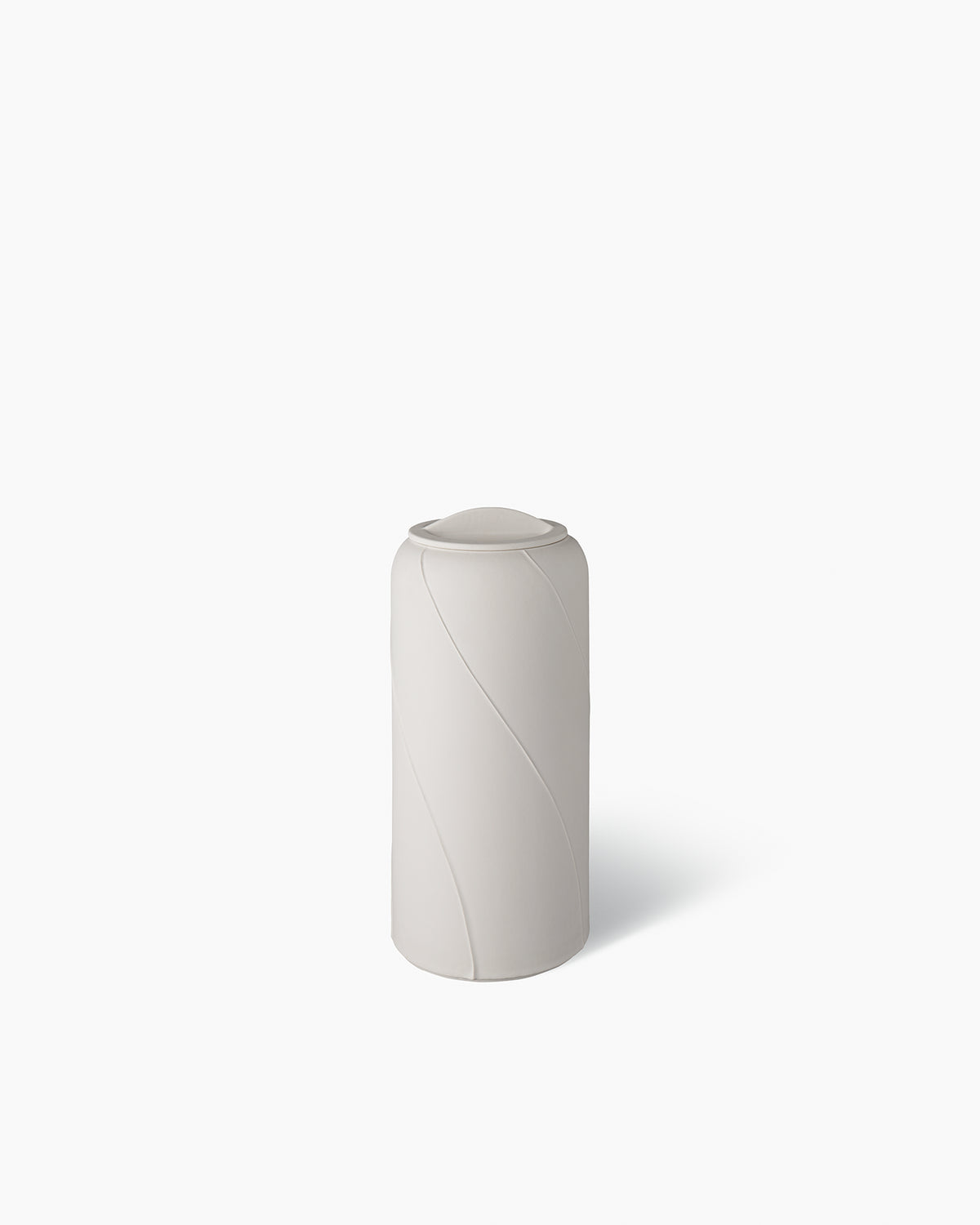 Vase with lid