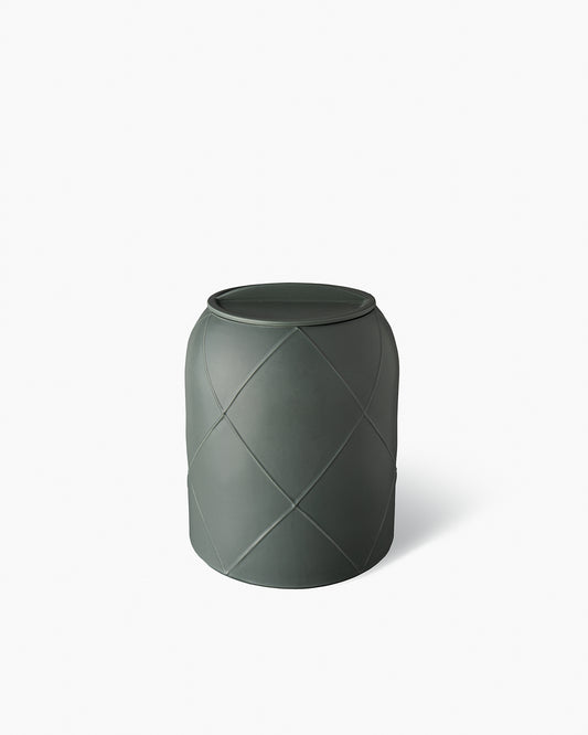 Vaso con coperchio