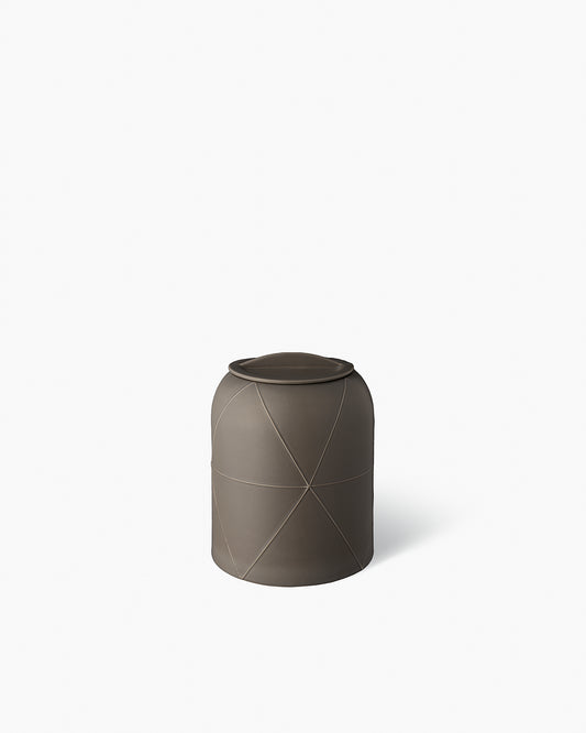 Vaso con coperchio
